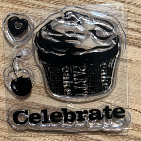 Clear Assorted Birthday Stamp Set - Picture 2 of 8